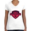 Women's Fine Jersey V-Neck Tee Women's Fine Jersey V-Neck Tee Thumbnail