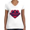 Women's Fine Jersey V-Neck Tee Women's Fine Jersey V-Neck Tee Thumbnail