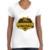 Women's Fine Jersey V-Neck Tee Women's Fine Jersey V-Neck Tee Thumbnail