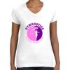 Women's Fine Jersey V-Neck Tee Women's Fine Jersey V-Neck Tee Thumbnail