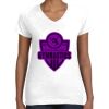 Women's Fine Jersey V-Neck Tee Women's Fine Jersey V-Neck Tee Thumbnail