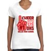 Women's Fine Jersey V-Neck Tee Women's Fine Jersey V-Neck Tee Thumbnail