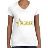 Women's Fine Jersey V-Neck Tee Women's Fine Jersey V-Neck Tee Thumbnail