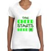 Women's Fine Jersey V-Neck Tee Women's Fine Jersey V-Neck Tee Thumbnail