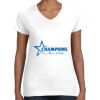 Women's Fine Jersey V-Neck Tee Women's Fine Jersey V-Neck Tee Thumbnail