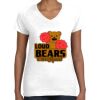 Women's Fine Jersey V-Neck Tee Women's Fine Jersey V-Neck Tee Thumbnail