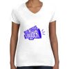 Women's Fine Jersey V-Neck Tee Women's Fine Jersey V-Neck Tee Thumbnail
