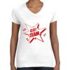 Women's Fine Jersey V-Neck Tee Women's Fine Jersey V-Neck Tee Thumbnail