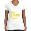 Women's Fine Jersey V-Neck Tee Women's Fine Jersey V-Neck Tee Thumbnail
