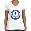 Women's Fine Jersey V-Neck Tee Women's Fine Jersey V-Neck Tee Thumbnail