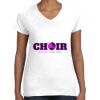 Women's Fine Jersey V-Neck Tee Women's Fine Jersey V-Neck Tee Thumbnail