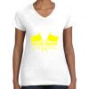 Women's Fine Jersey V-Neck Tee Women's Fine Jersey V-Neck Tee Thumbnail