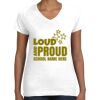 Women's Fine Jersey V-Neck Tee Women's Fine Jersey V-Neck Tee Thumbnail