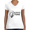 Women's Fine Jersey V-Neck Tee Women's Fine Jersey V-Neck Tee Thumbnail