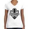 Women's Fine Jersey V-Neck Tee Women's Fine Jersey V-Neck Tee Thumbnail