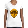 Women's Fine Jersey V-Neck Tee Women's Fine Jersey V-Neck Tee Thumbnail