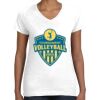 Women's Fine Jersey V-Neck Tee Women's Fine Jersey V-Neck Tee Thumbnail