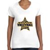 Women's Fine Jersey V-Neck Tee Women's Fine Jersey V-Neck Tee Thumbnail