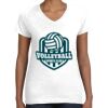 Women's Fine Jersey V-Neck Tee Women's Fine Jersey V-Neck Tee Thumbnail