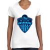 Women's Fine Jersey V-Neck Tee Women's Fine Jersey V-Neck Tee Thumbnail