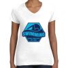 Women's Fine Jersey V-Neck Tee Women's Fine Jersey V-Neck Tee Thumbnail