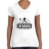 Women's Fine Jersey V-Neck Tee Women's Fine Jersey V-Neck Tee Thumbnail