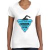 Women's Fine Jersey V-Neck Tee Women's Fine Jersey V-Neck Tee Thumbnail