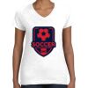 Women's Fine Jersey V-Neck Tee Women's Fine Jersey V-Neck Tee Thumbnail