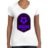 Women's Fine Jersey V-Neck Tee Women's Fine Jersey V-Neck Tee Thumbnail