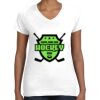 Women's Fine Jersey V-Neck Tee Women's Fine Jersey V-Neck Tee Thumbnail