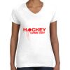 Women's Fine Jersey V-Neck Tee Women's Fine Jersey V-Neck Tee Thumbnail