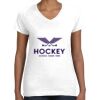 Women's Fine Jersey V-Neck Tee Women's Fine Jersey V-Neck Tee Thumbnail