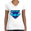Women's Fine Jersey V-Neck Tee Women's Fine Jersey V-Neck Tee Thumbnail