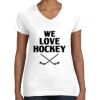 Women's Fine Jersey V-Neck Tee Women's Fine Jersey V-Neck Tee Thumbnail