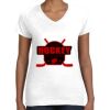 Women's Fine Jersey V-Neck Tee Women's Fine Jersey V-Neck Tee Thumbnail