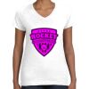 Women's Fine Jersey V-Neck Tee Women's Fine Jersey V-Neck Tee Thumbnail