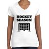 Women's Fine Jersey V-Neck Tee Women's Fine Jersey V-Neck Tee Thumbnail