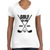 Women's Fine Jersey V-Neck Tee Women's Fine Jersey V-Neck Tee Thumbnail