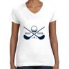 Women's Fine Jersey V-Neck Tee Women's Fine Jersey V-Neck Tee Thumbnail