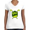Women's Fine Jersey V-Neck Tee Women's Fine Jersey V-Neck Tee Thumbnail