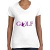 Women's Fine Jersey V-Neck Tee Women's Fine Jersey V-Neck Tee Thumbnail