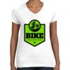 Women's Fine Jersey V-Neck Tee Women's Fine Jersey V-Neck Tee Thumbnail