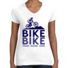 Women's Fine Jersey V-Neck Tee Women's Fine Jersey V-Neck Tee Thumbnail