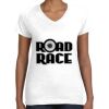 Women's Fine Jersey V-Neck Tee Women's Fine Jersey V-Neck Tee Thumbnail