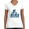 Women's Fine Jersey V-Neck Tee Women's Fine Jersey V-Neck Tee Thumbnail