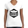 Women's Fine Jersey V-Neck Tee Women's Fine Jersey V-Neck Tee Thumbnail