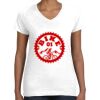 Women's Fine Jersey V-Neck Tee Women's Fine Jersey V-Neck Tee Thumbnail