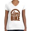 Women's Fine Jersey V-Neck Tee Women's Fine Jersey V-Neck Tee Thumbnail
