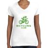 Women's Fine Jersey V-Neck Tee Women's Fine Jersey V-Neck Tee Thumbnail