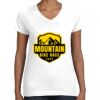 Women's Fine Jersey V-Neck Tee Women's Fine Jersey V-Neck Tee Thumbnail